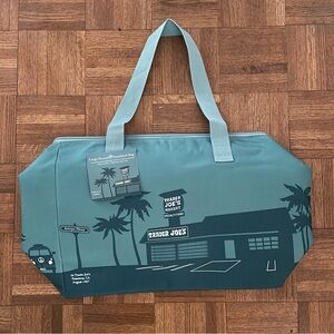 Trader Joe’s large insulated bag in teal